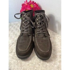 Brand New Tommy Bahama Men's Glenrock Brown Leather Suede Boot Size 10 M